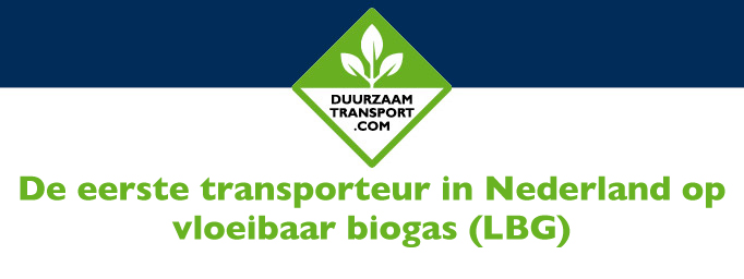 De eerste transporteur in Nederland op vloeibaar aardgas (LNG)